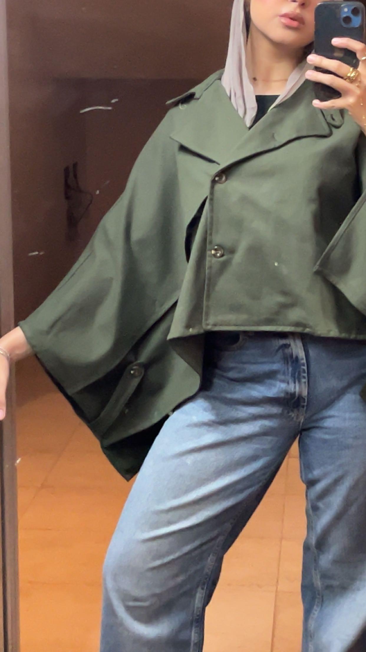 TOI'S TRENCH COAT IN OLIVE