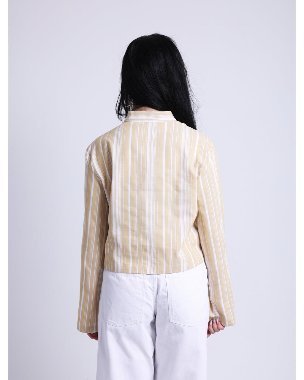chinese blouse in yellow