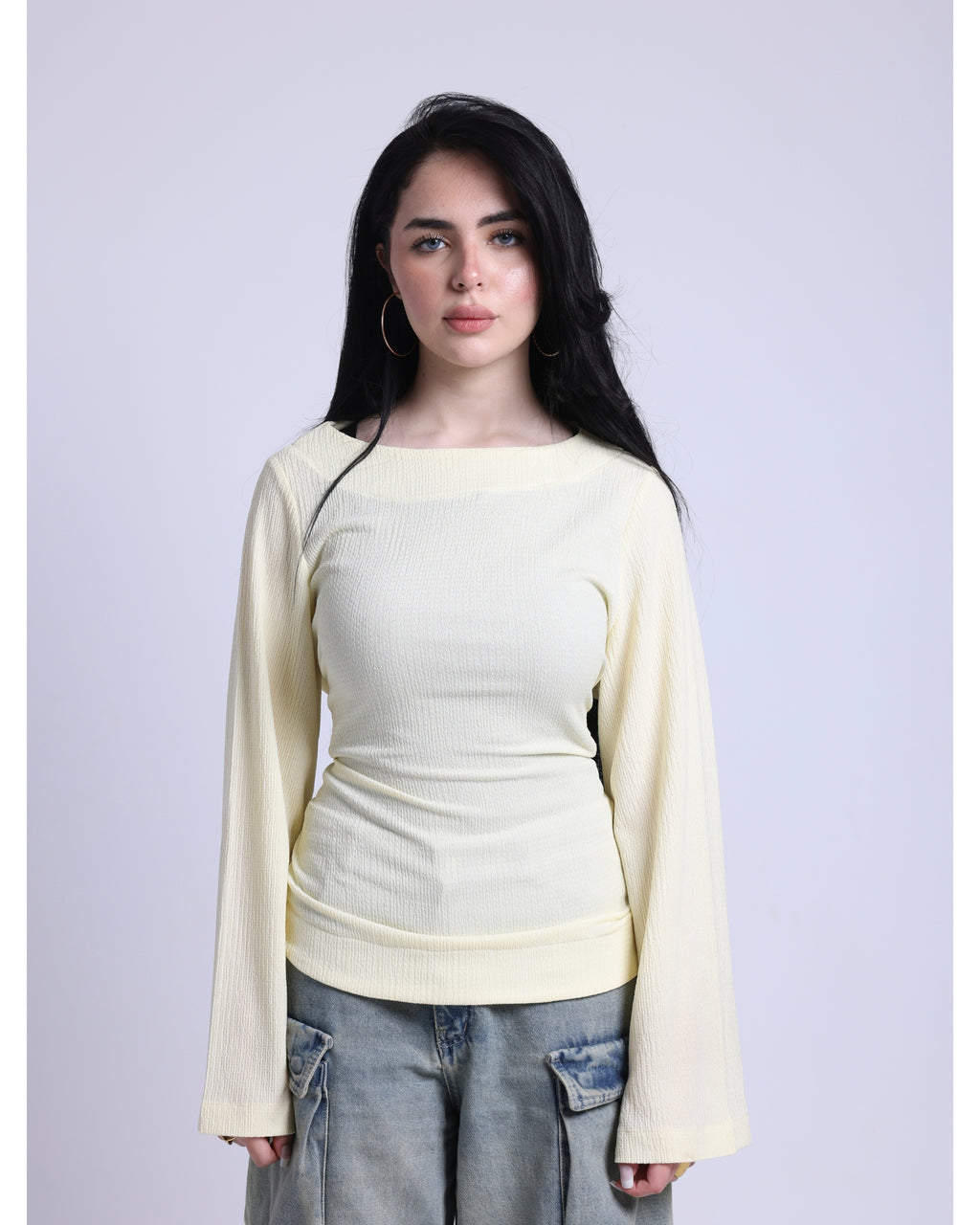 THE BASIC SHIRT IN BUTTER YELLOW