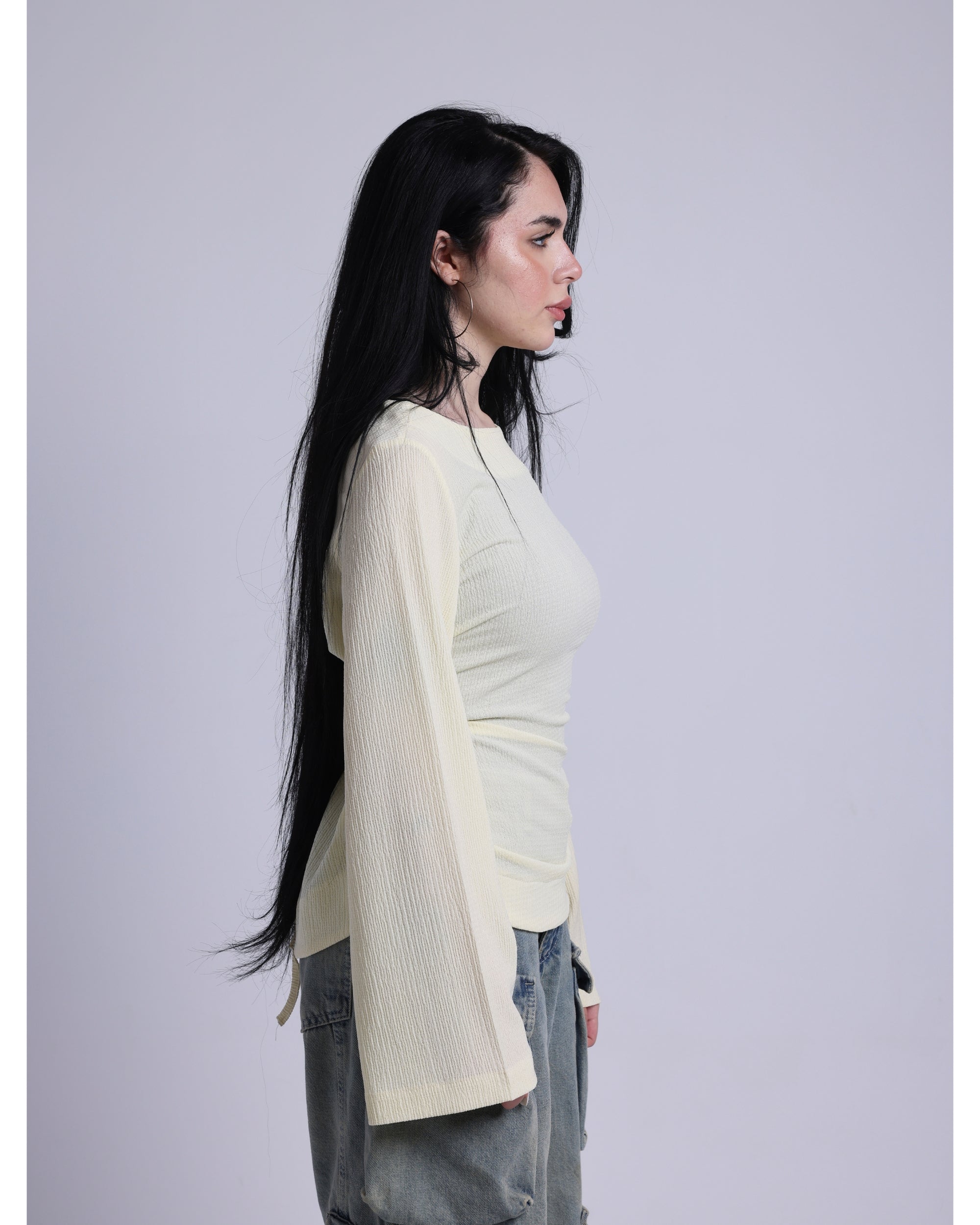 THE BASIC SHIRT IN BUTTER YELLOW
