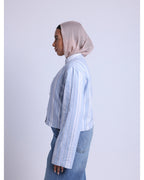 chinese blouse in blue