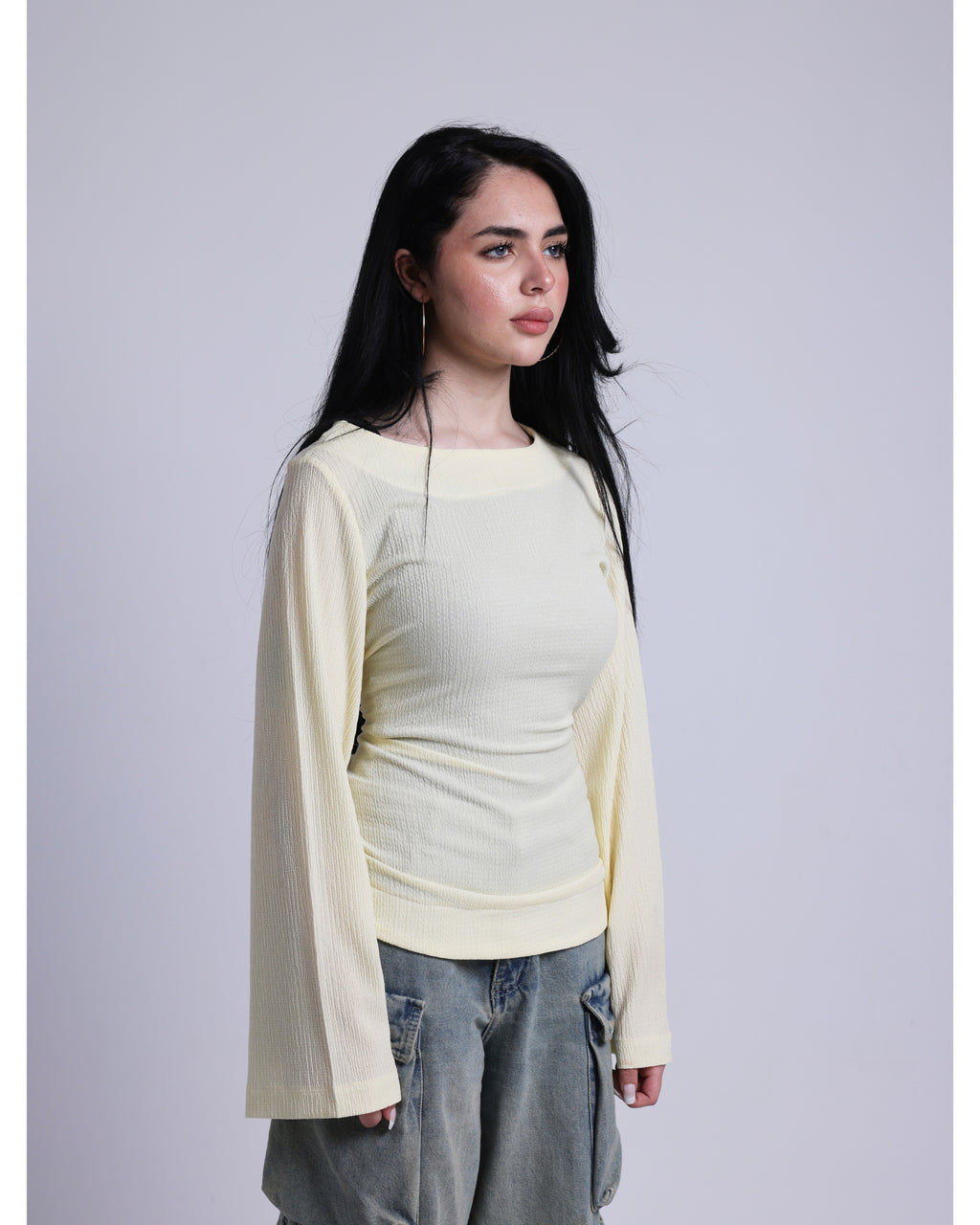 THE BASIC SHIRT IN BUTTER YELLOW