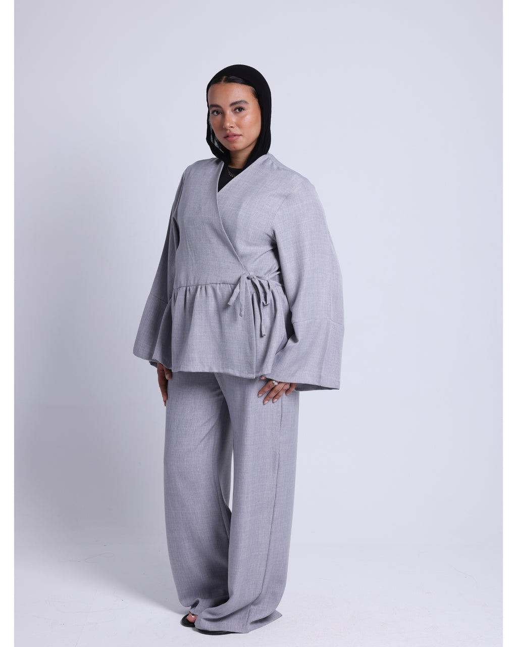 ruffle wrapped set