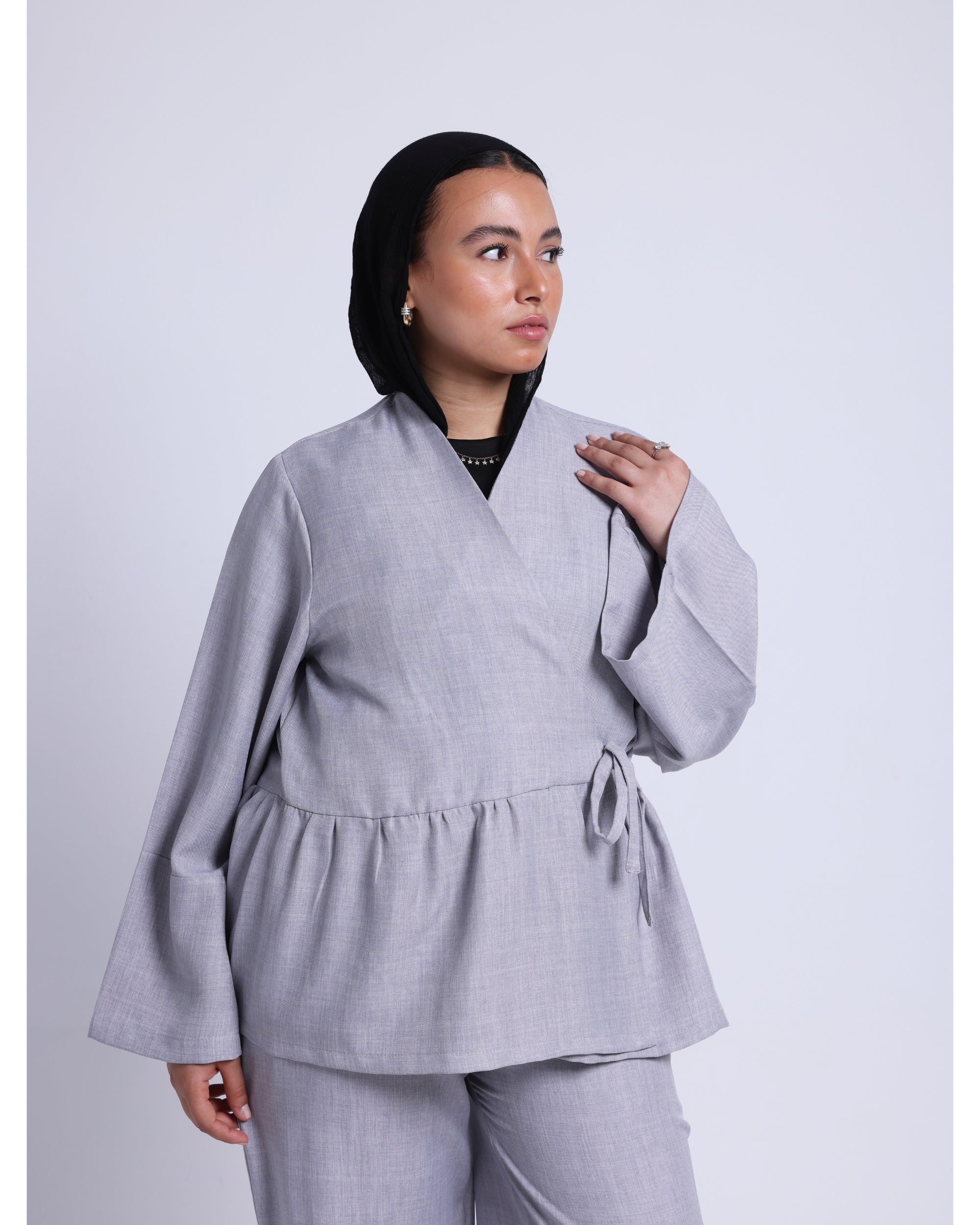 ruffle wrapped set