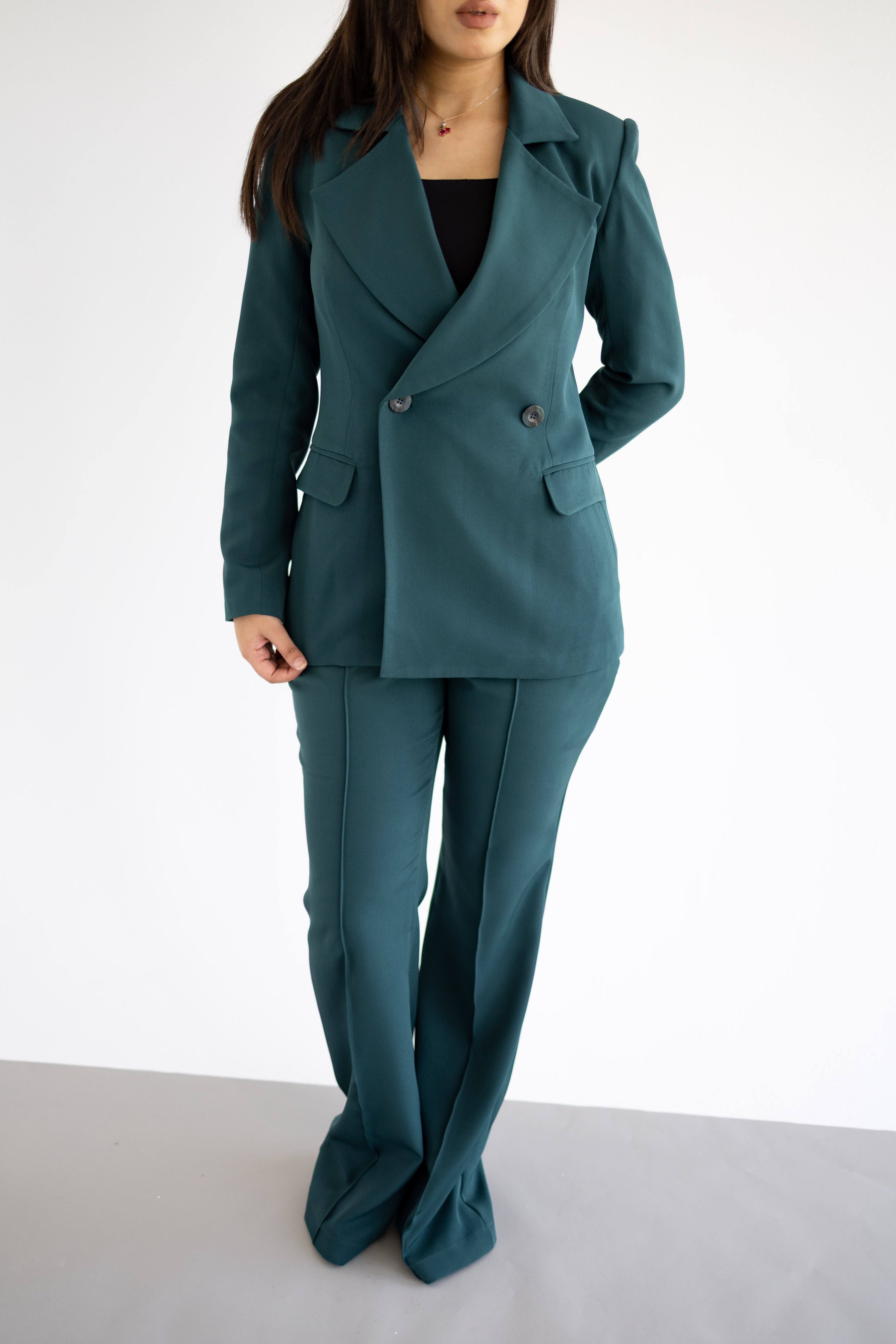 Prestige De Femme In Pine Green