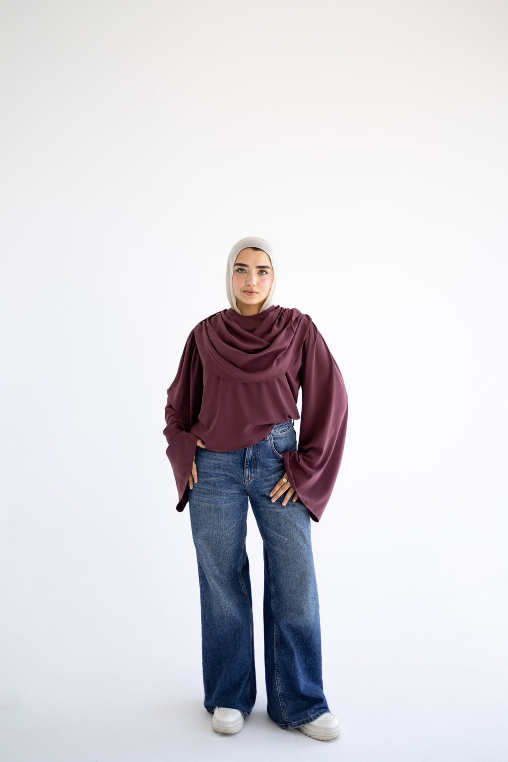 Monoflow Blouse In Cashme