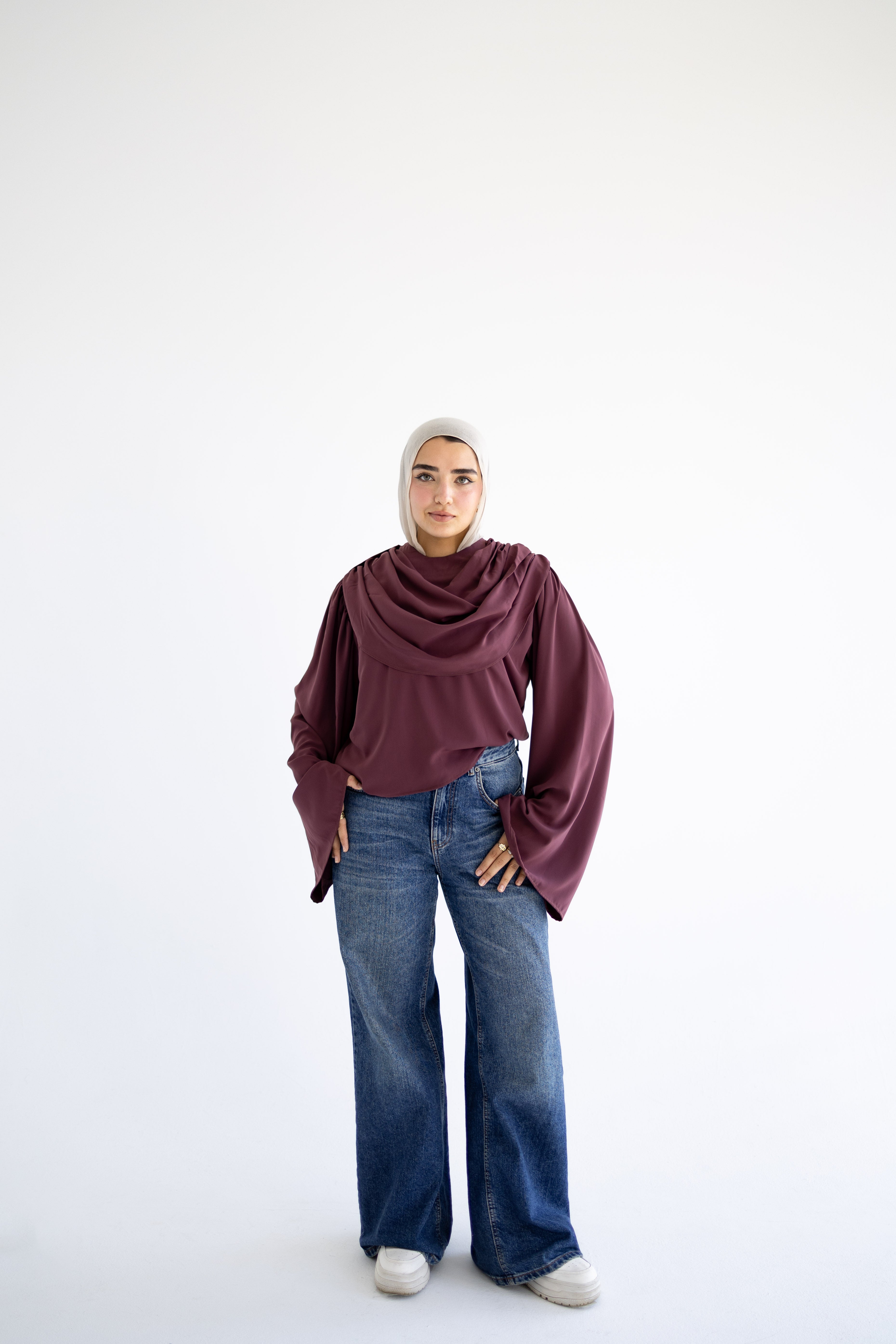 Monoflow Blouse In Cashme