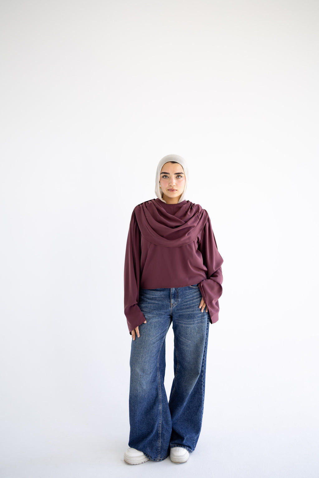 Monoflow Blouse In Cashme