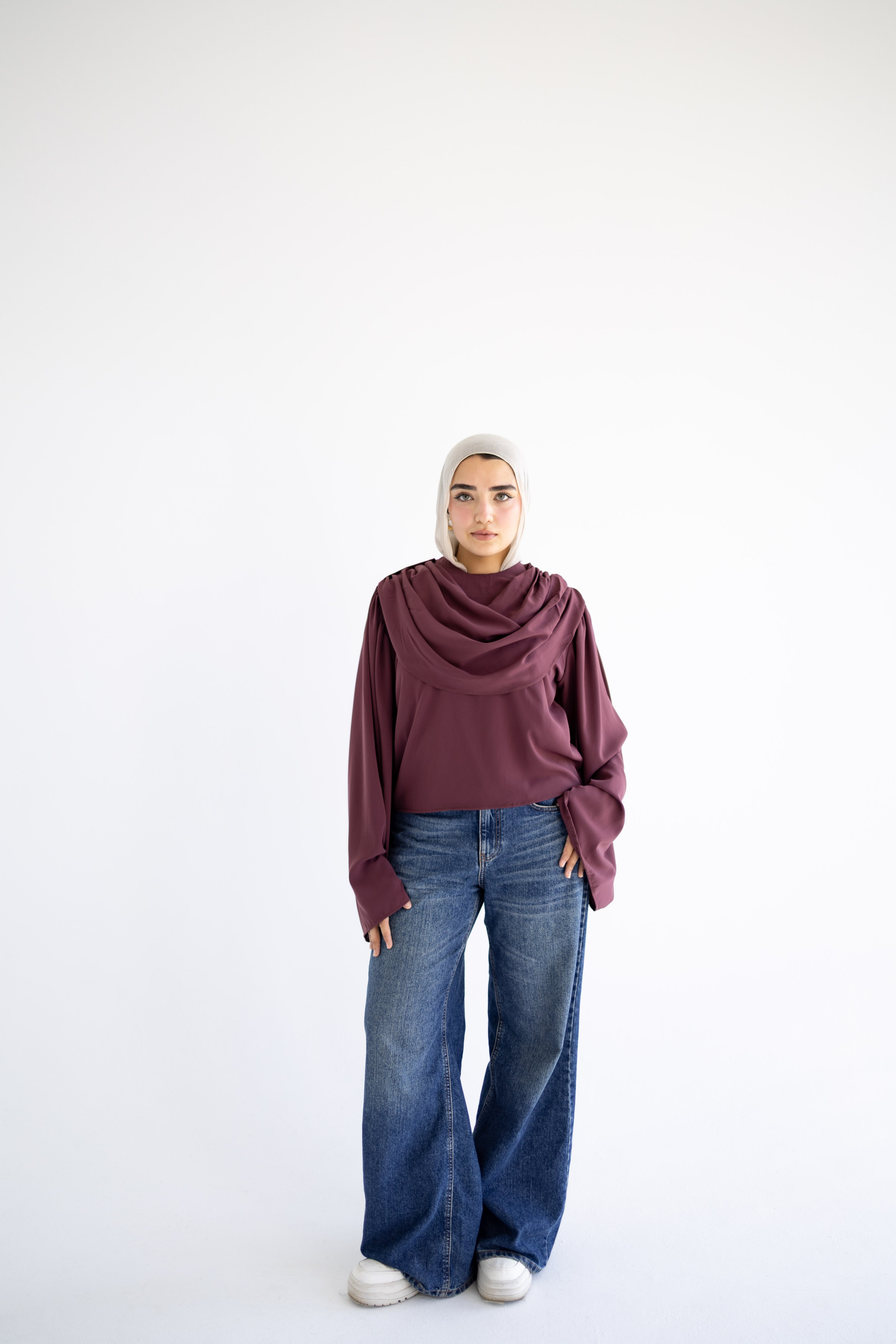 Monoflow Blouse In Cashme