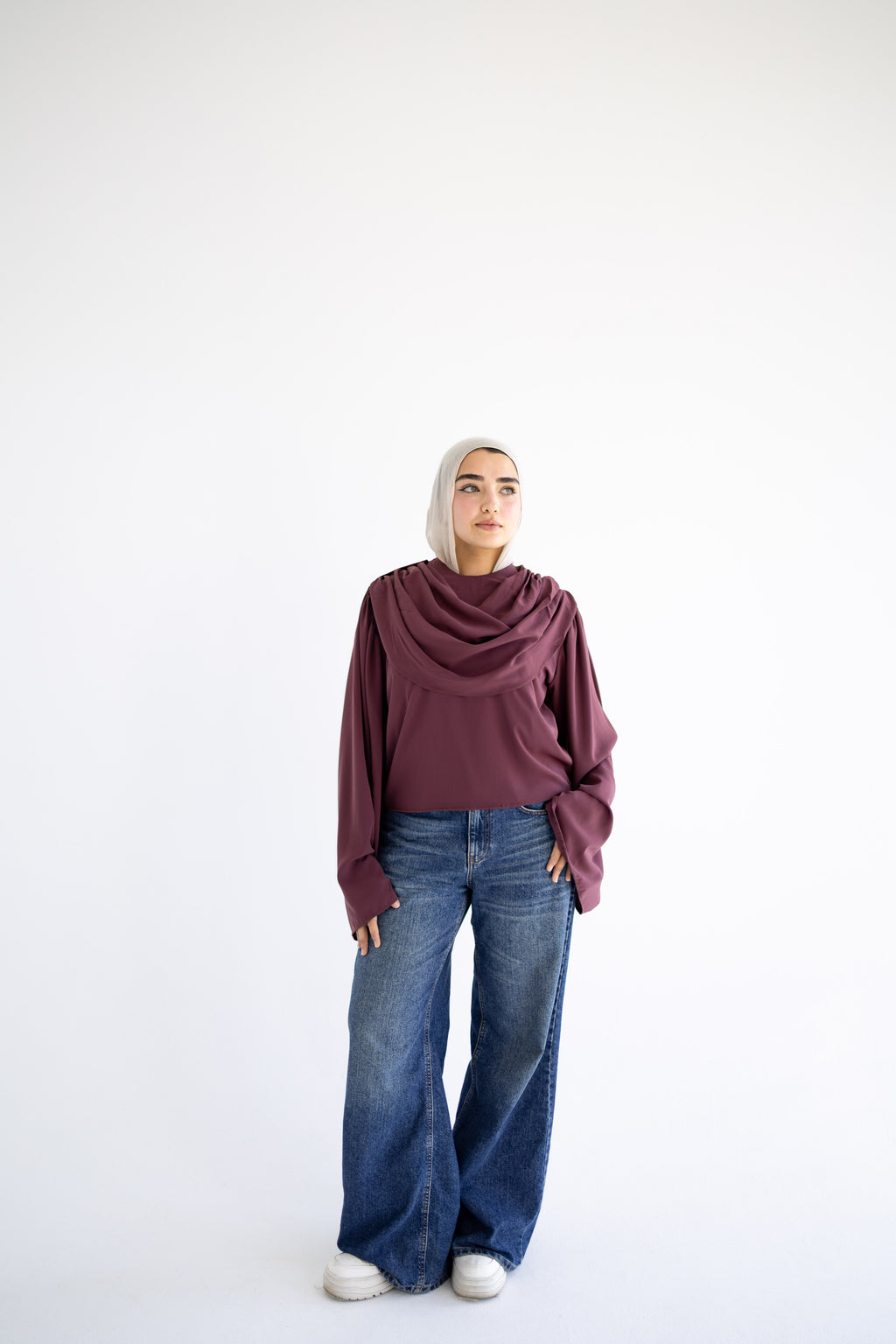 Monoflow Blouse In Cashme