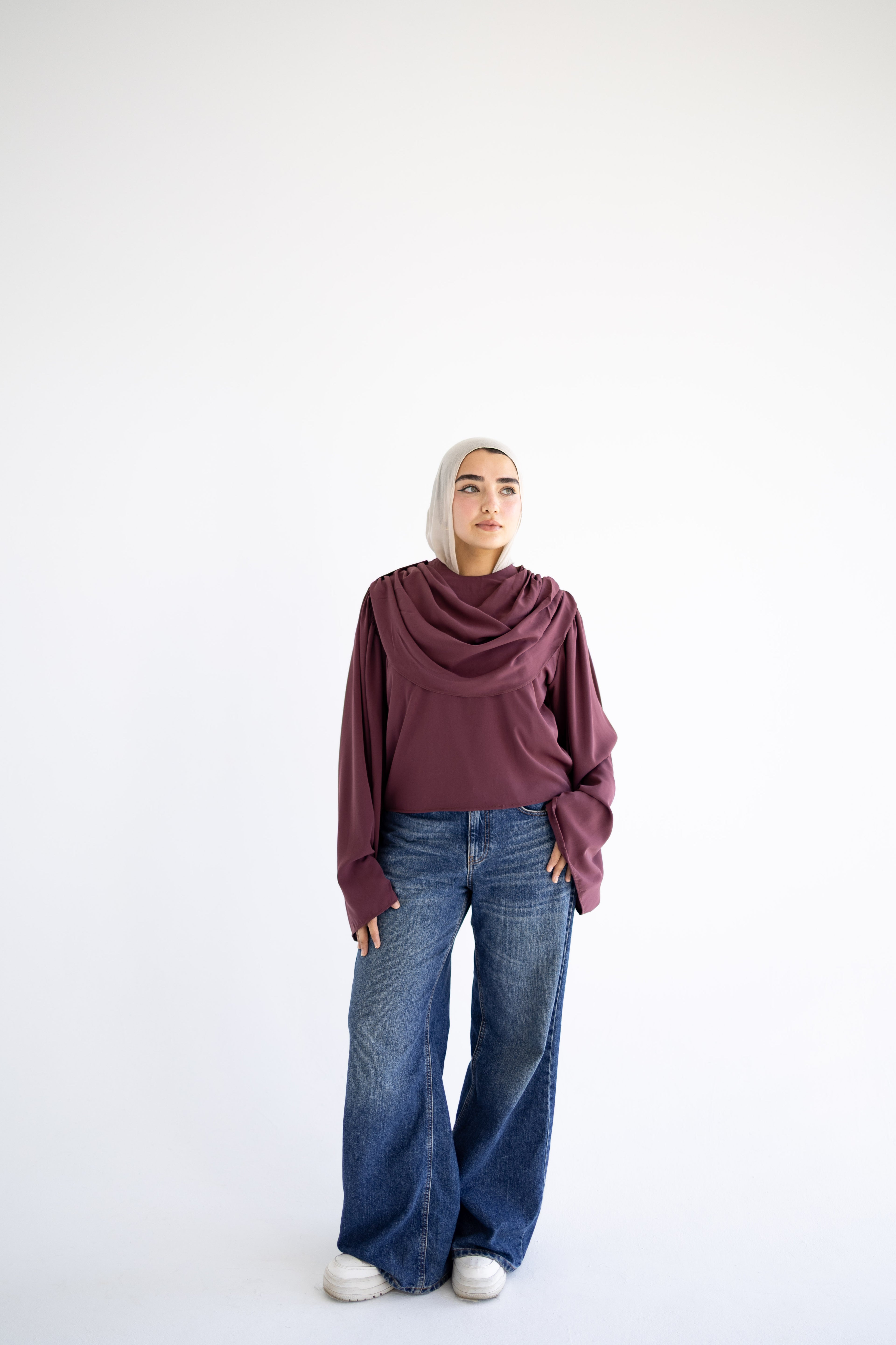 Monoflow Blouse In Cashme