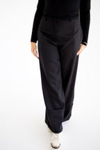 The Cuff Trousers In Black