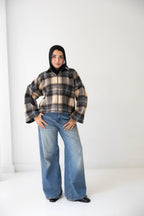 blue everyday cozy jacket