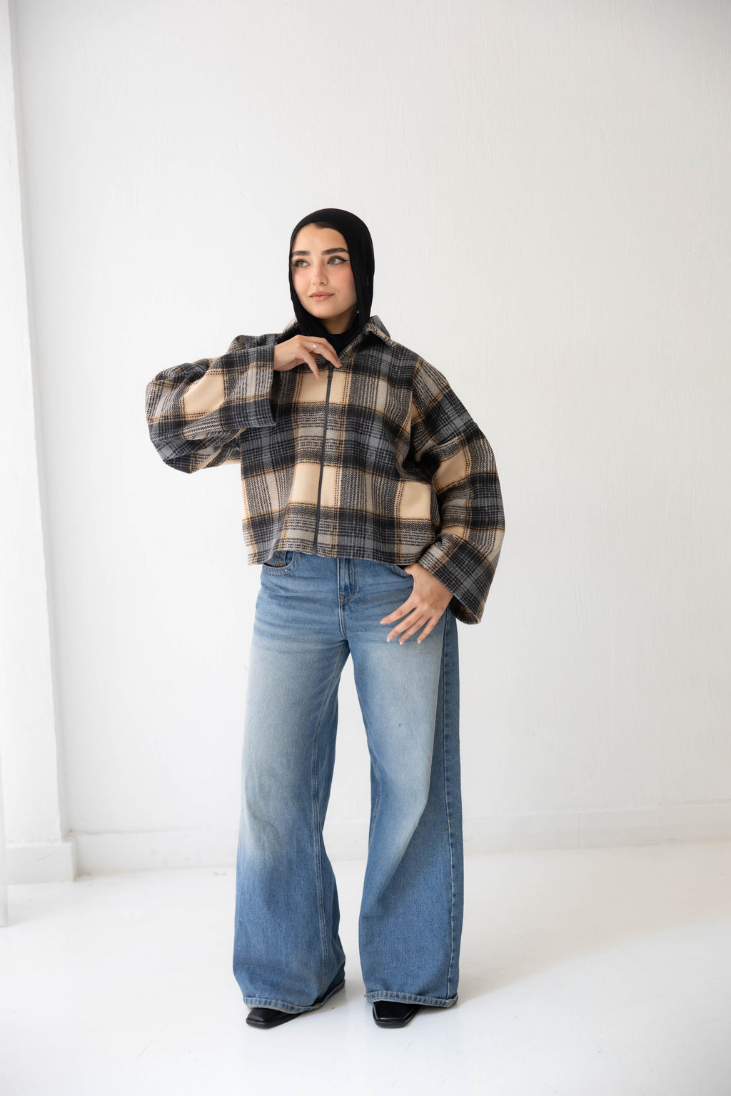 blue everyday cozy jacket