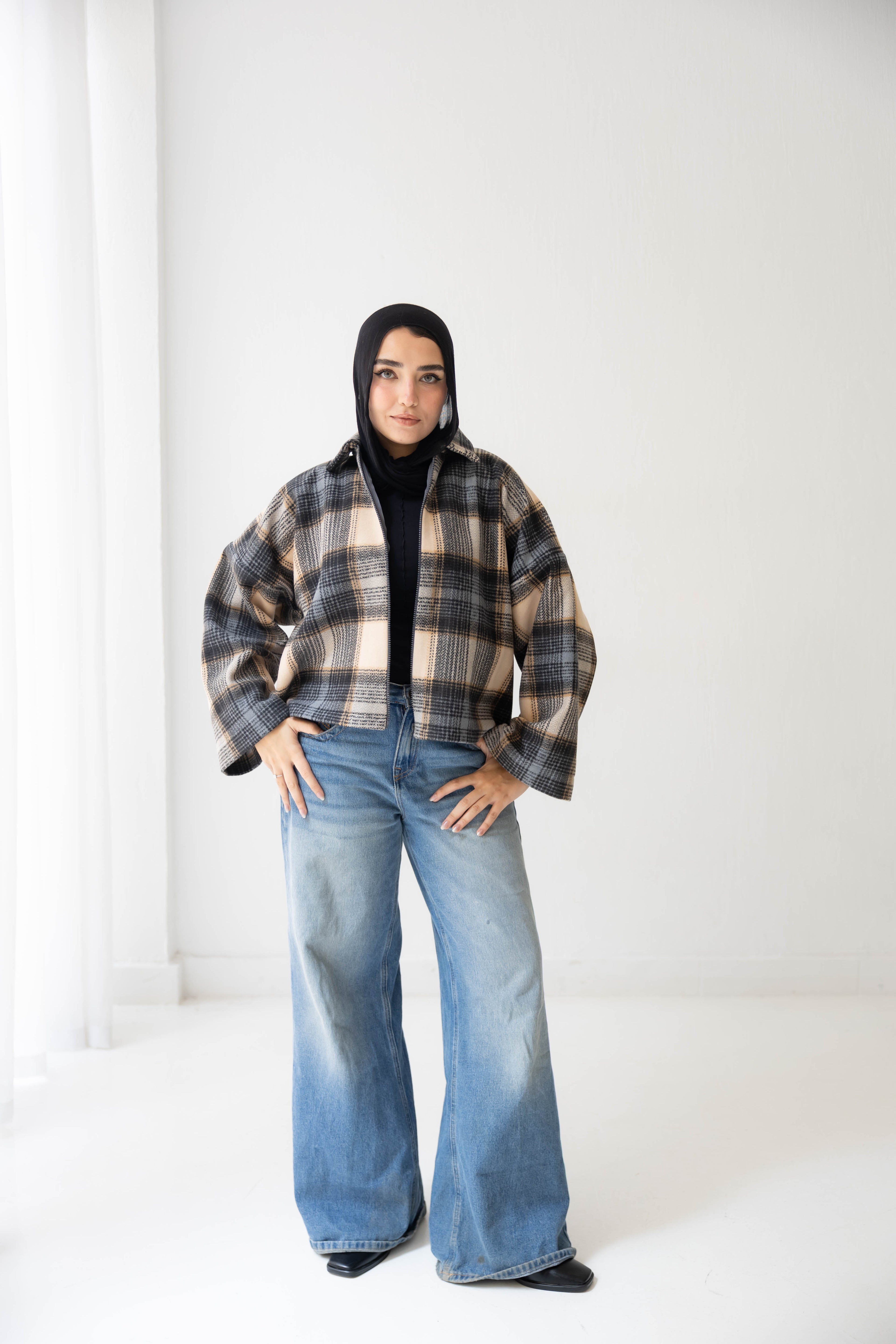 blue everyday cozy jacket