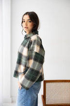 green everyday cozy jacket