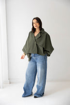 TOI'S TRENCH COAT IN OLIVE