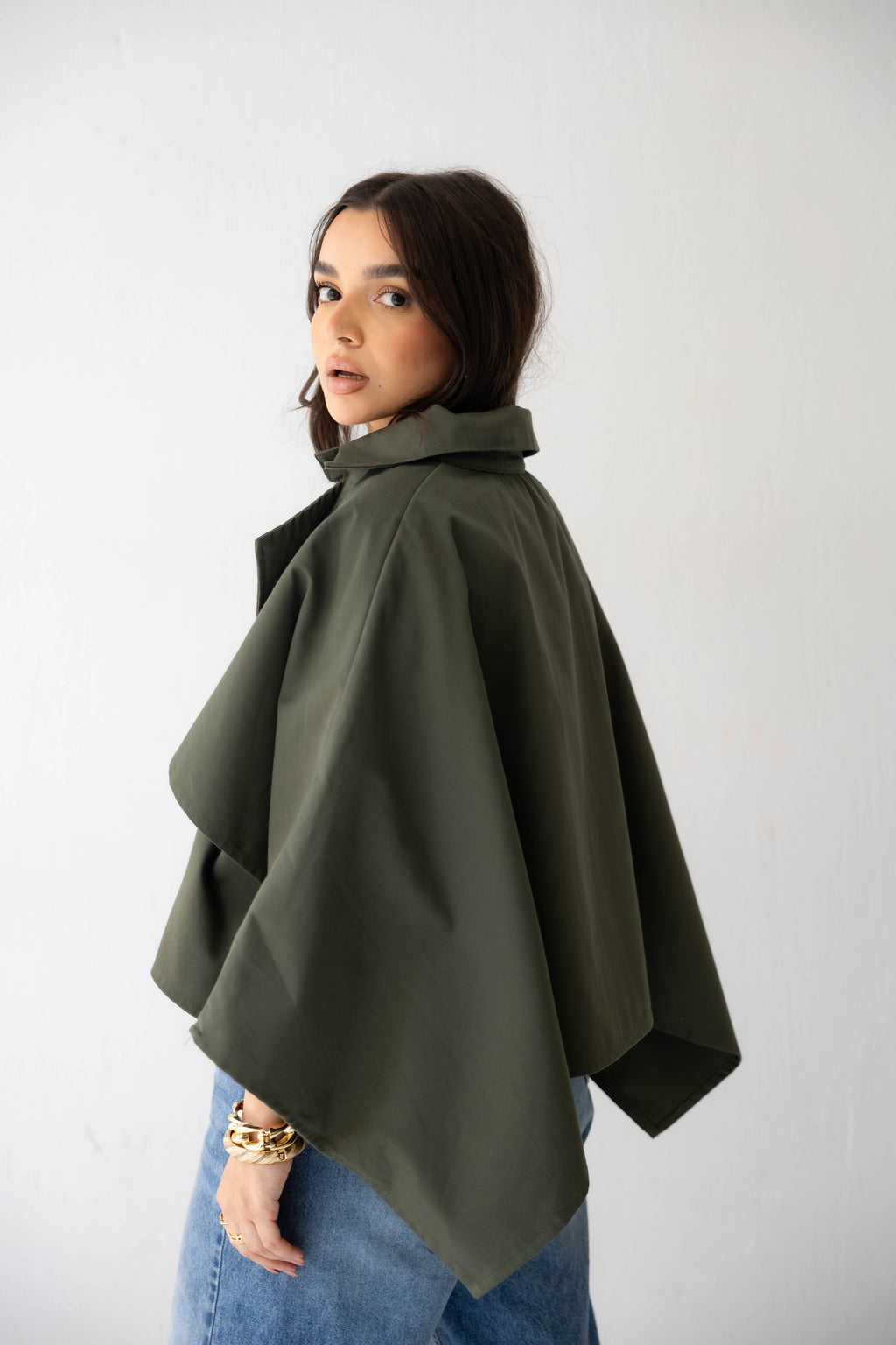 TOI'S TRENCH COAT IN OLIVE