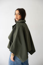 TOI'S TRENCH COAT IN OLIVE