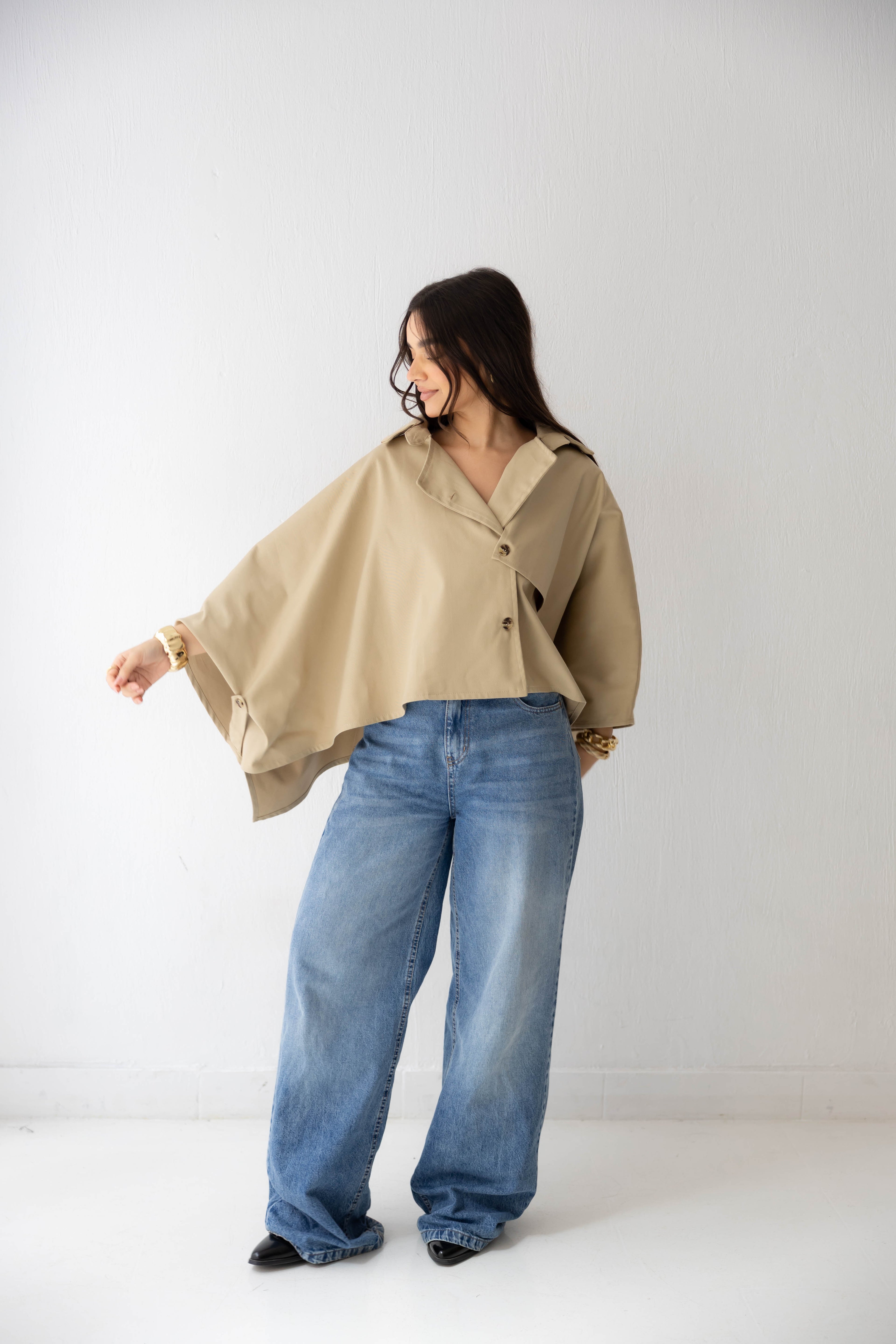 TOI'S TRENCH COAT IN BEIGE