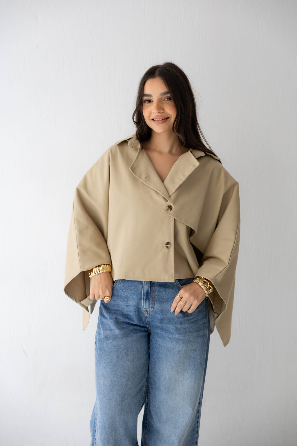 TOI'S TRENCH COAT IN BEIGE