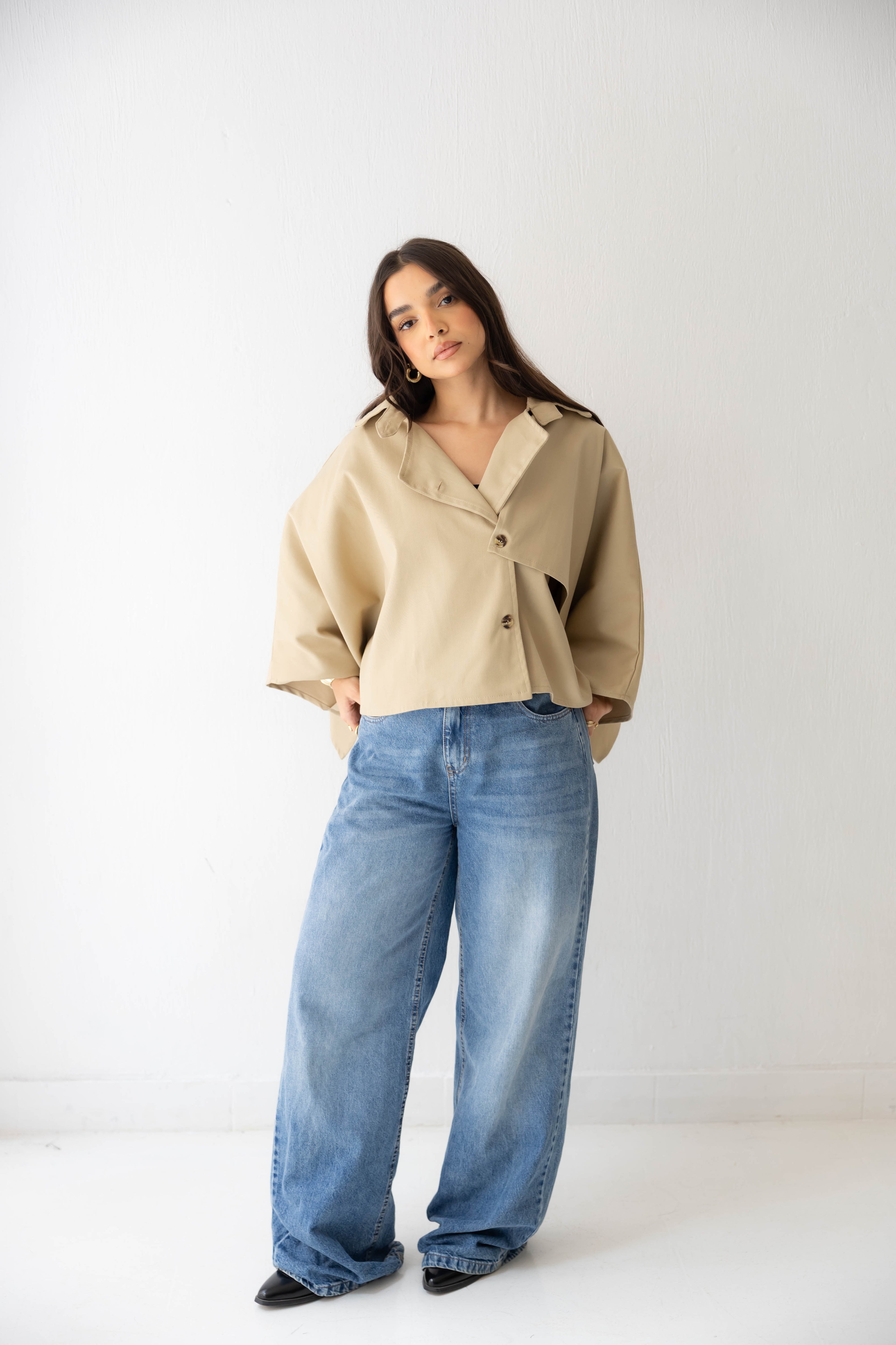 TOI'S TRENCH COAT IN BEIGE