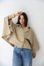 TOI'S TRENCH COAT IN BEIGE