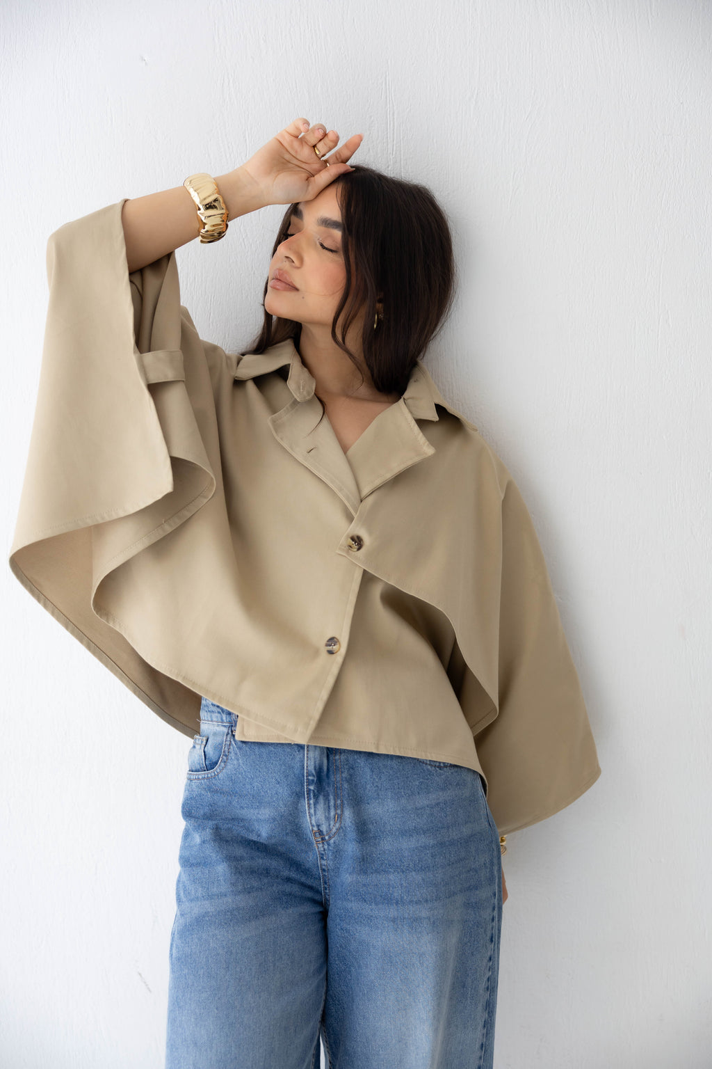 TOI'S TRENCH COAT IN BEIGE