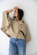 TOI'S TRENCH COAT IN BEIGE