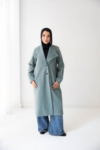 The Sage Classic Long Coat