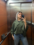 TOI'S TRENCH COAT IN OLIVE